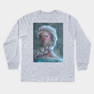 Snow Queen Kids Long Sleeve T-Shirt